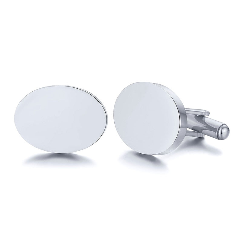 Engraved Initial Cufflinks