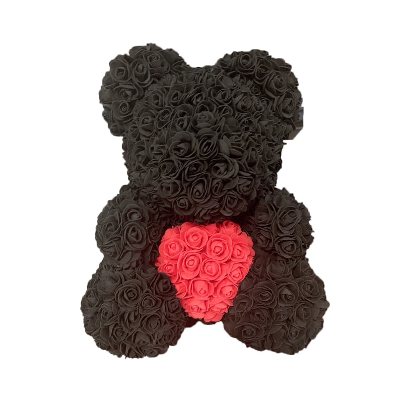 Flower Rose Teddy Bear