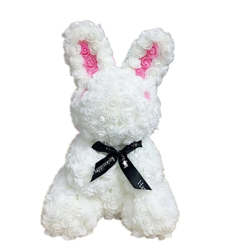 Roses Bunny Eternal Flower Rabbit Gifts