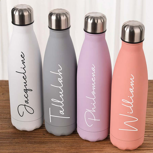 Personalised Water Bottle Custom Insulated Bottle Tumblers