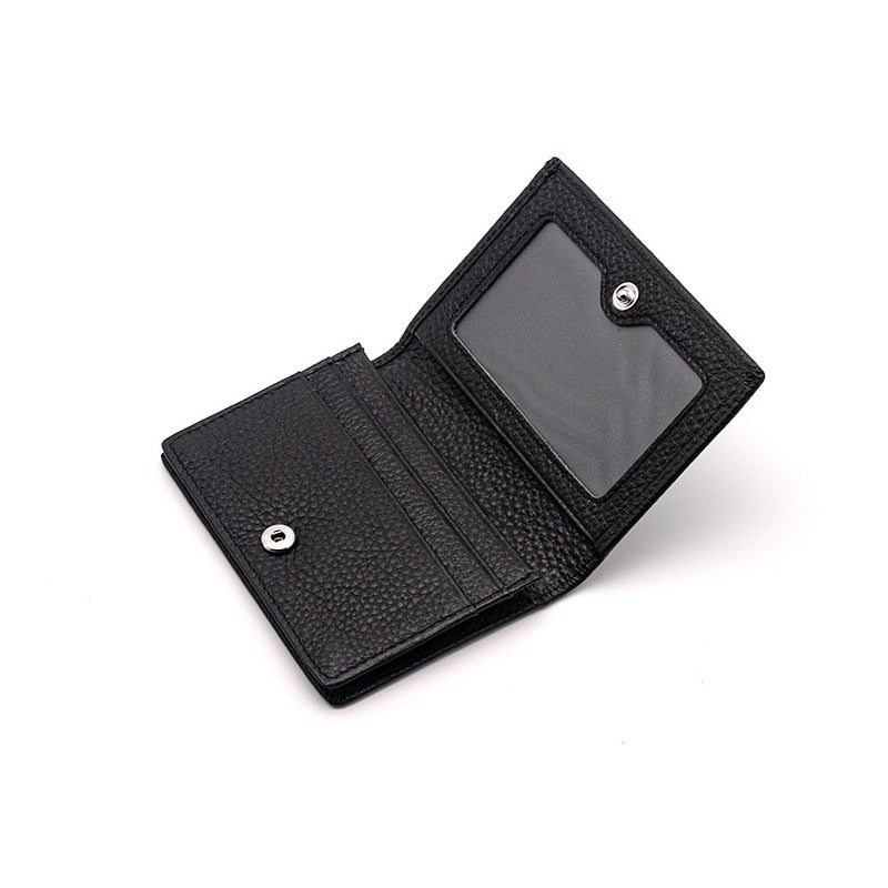 Customised Genuine Cow Leather Card Holder