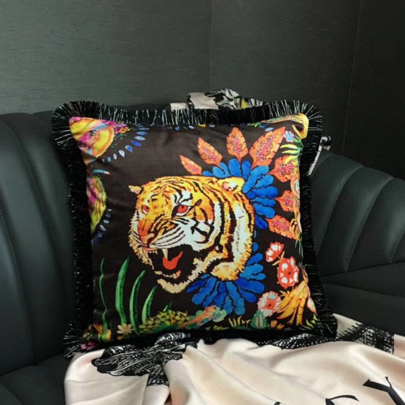 Luxury GG Printing Square Pillowcase cushion Cover