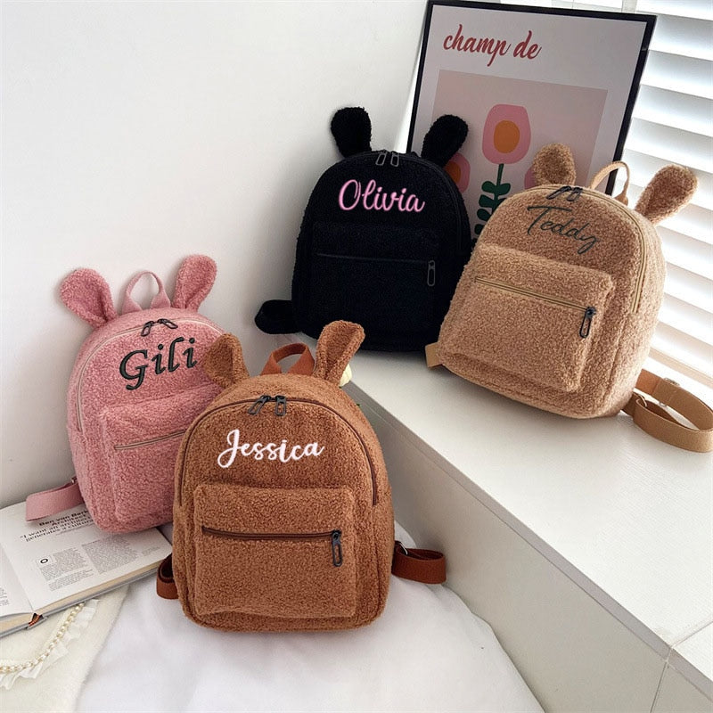 Personalised Toddler Teddy Bear Bag Backpack