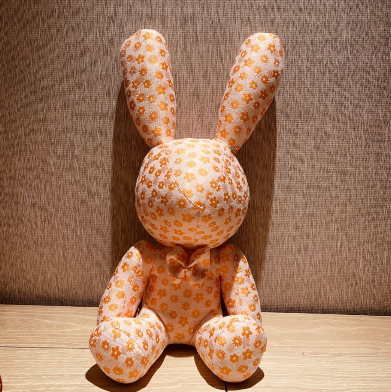 Pattern Stuffed Rabbit Toys Teddy Ornaments