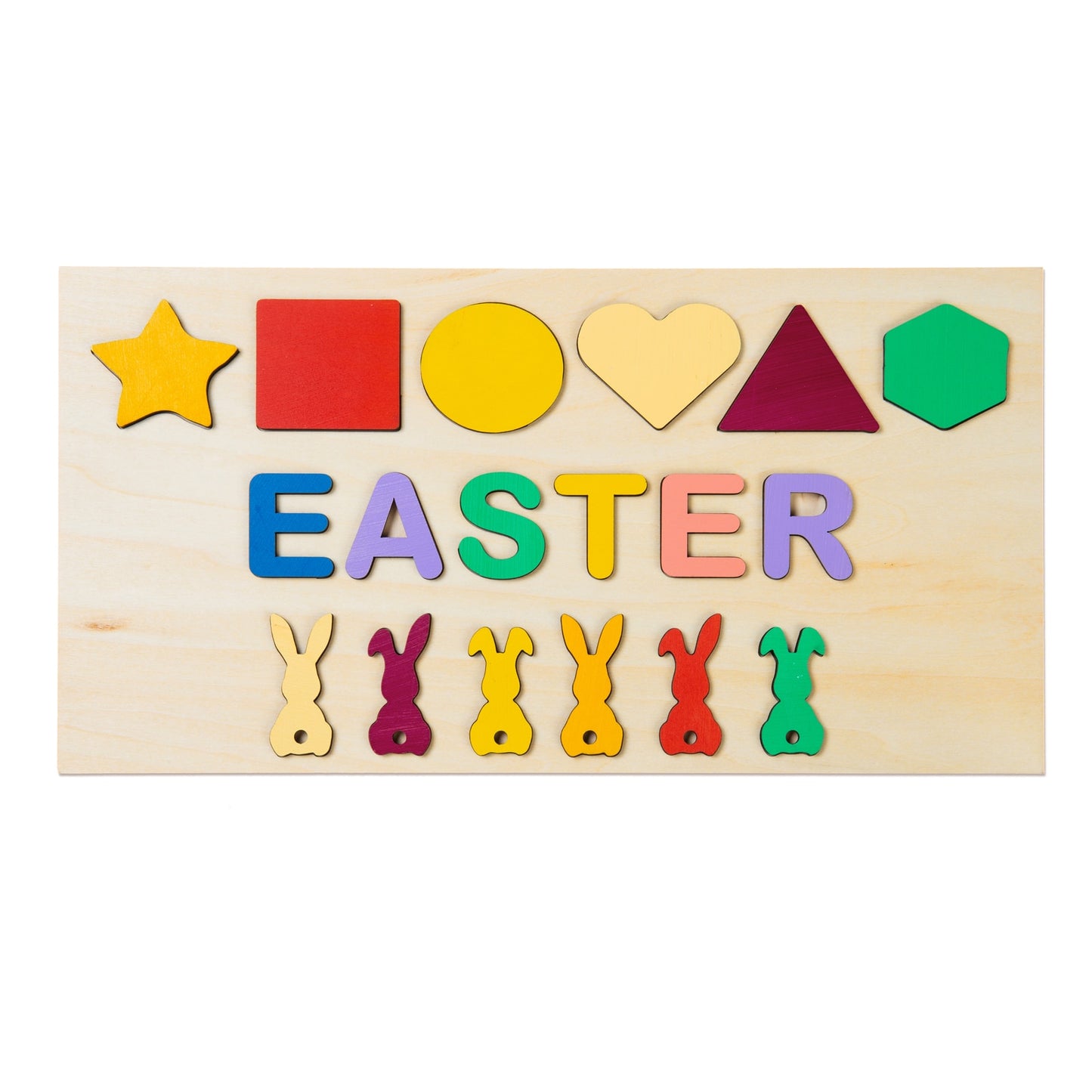 Personalised Wooden Name Puzzle Educational Toy