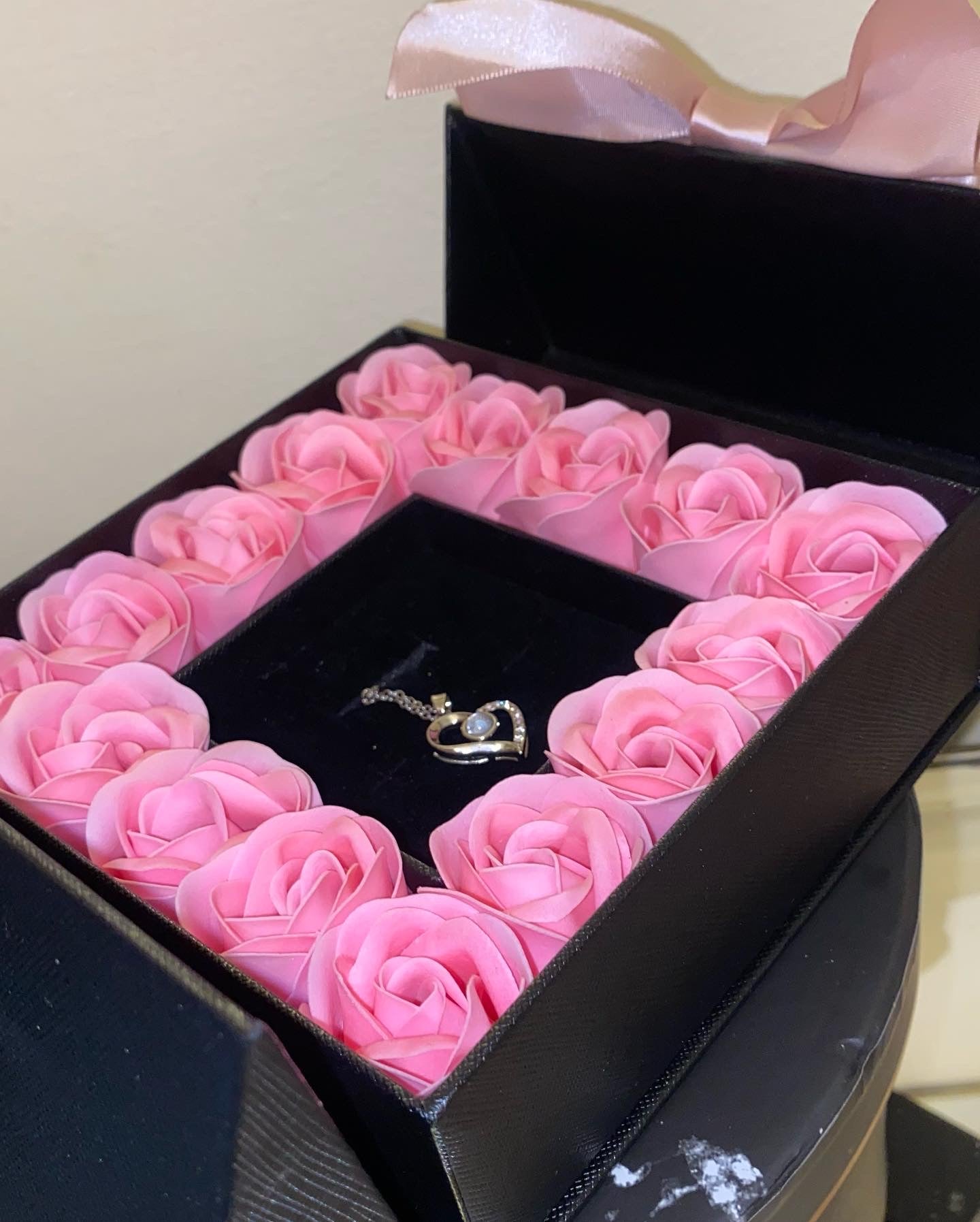 Artificial Rose Flower Box