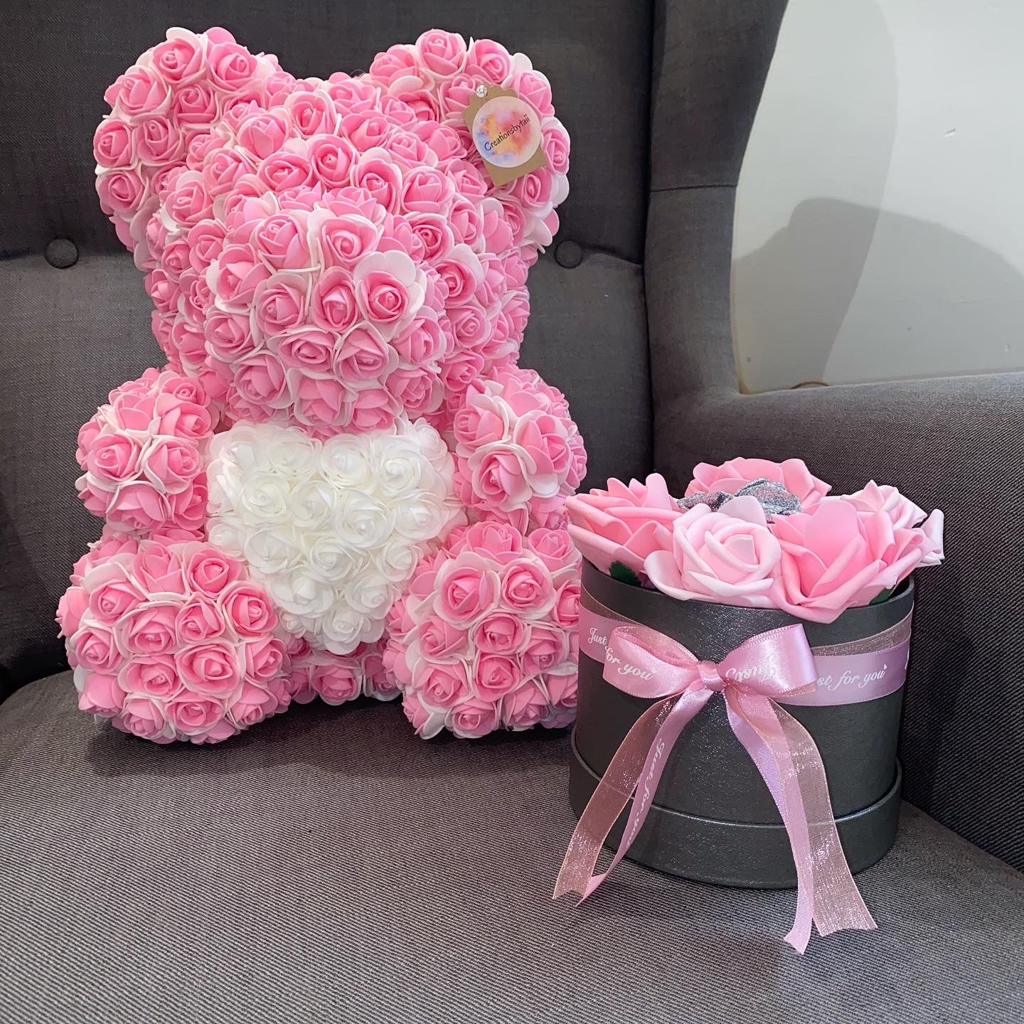 Flower Rose Teddy Bear